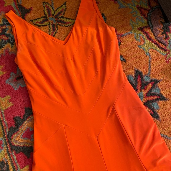 Lauren Ralph Lauren Stretch Orange Dress 🍊 - Picture 1 of 7